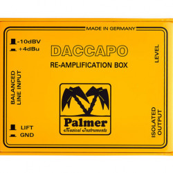 Palmer DACCAPO Reamp Box Palmer DACCAPO Reamp Box
