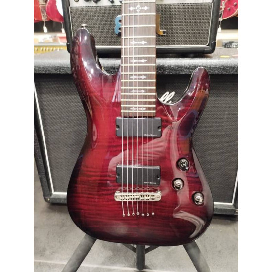 Schecter Demon 7 Crimson Red Burst 2nd Schecter Demon 7 Crimson Red Burst 2nd