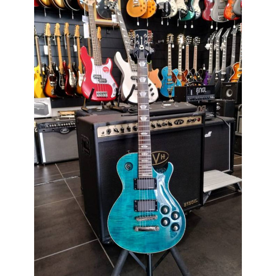 Charvel Desolation DS-2 ST Transparent Blue Smear 2nd