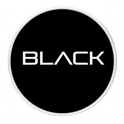 PEACE DHE-102-22 Pelle risonante per grancassa - NERA - 22