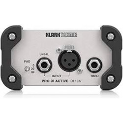 KLARK TEKNIK DI10A ACTIVE DI BOX KLARK TEKNIK DI10A ACTIVE DI BOX