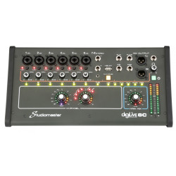 STUDIOMASTER DIGILIVE8C MIXER DIGITALE 8CH STUDIOMASTER DIGILIVE8C MIXER DIGITALE 8CH