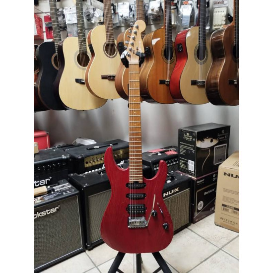 CHARVEL Pro-Mod DK24 HSS Red Ash 2nd CHARVEL Pro-Mod DK24 HSS Red Ash 2nd