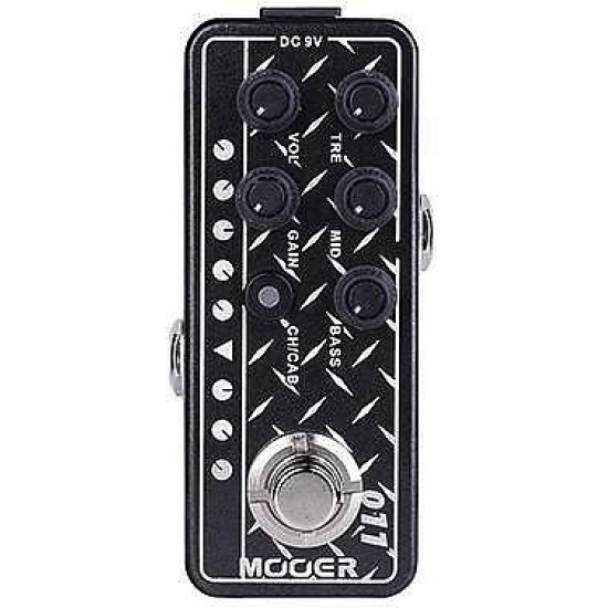 Mooer 011 CALI DUAL Digital Preamp Mesa Style