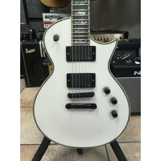 ESP LTD EC-1000 Deluxe Snow White 2nd - Made in Korea - SOLD!