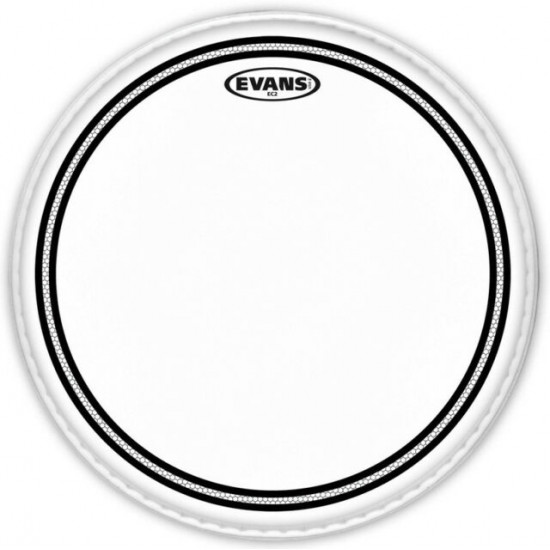 EVANS EC2 TT12EC2S DRUMHEAD LEVEL 360 CLEAR 2PLY 12