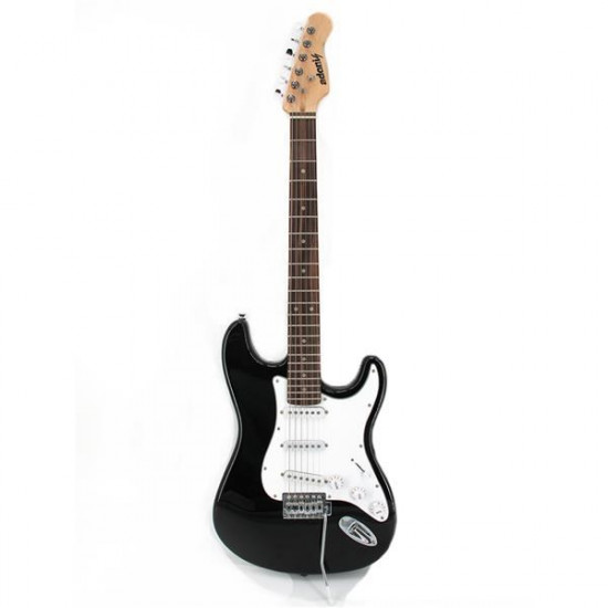 Adonis EG-462 Black - Chitarra elettrica Stratocaster Style