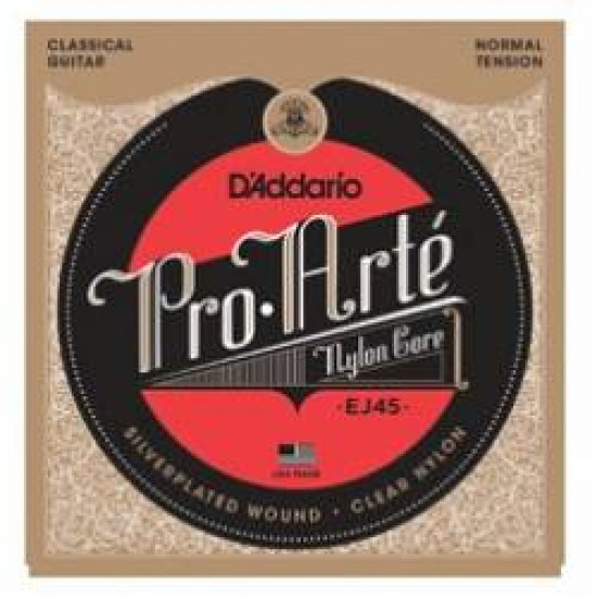 D'ADDARIO EJ45 CLASSIC GUITAR STRINGS SET - NORMAL TENSION