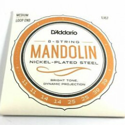 D'ADDARIO J67 MANDOLIN GUITAR STRINGS SET NICKEL D'ADDARIO J67 MANDOLIN GUITAR STRINGS SET NICKEL