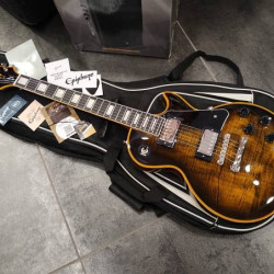 EPIPHONE Les Paul Custom Widow Yellow Burst 2nd