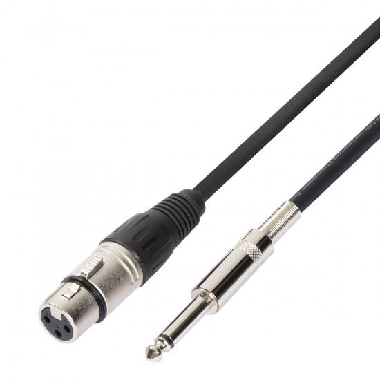 SOUNDSATION EASY-CON EMCXJ-10BK CAVO MICROFONICO XLR (F) - Jack (M) - 10m