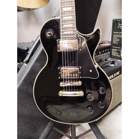 Epiphone Les Paul Custom Ebony 1994 w/Case - Made in Korea Epiphone Les Paul Custom Ebony 1994 w/Case - Made in Korea