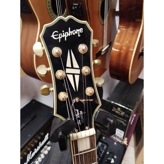 Epiphone Les Paul Custom Ebony 1994 w/Case - Made in Korea Epiphone Les Paul Custom Ebony 1994 w/Case - Made in Korea