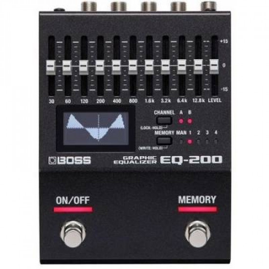 BOSS EQ200 GRAPHIC EQUALIZER BOSS EQ200 GRAPHIC EQUALIZER