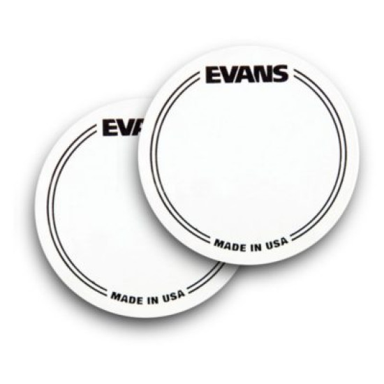 Evans EQ-PC1 Drum Patch Single Pedal White - 2 pz