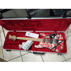 EVH FRANKIE RED / WHITE / BLACK Stripes Relic w/CASE 2nd - SOLD! EVH FRANKIE RED / WHITE / BLACK Stripes Relic w/CASE 2nd - SOLD!