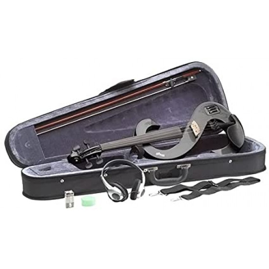 STAGG EVN 4/4 MBK Kit Violino Elettrico STAGG EVN 4/4 MBK Kit Violino Elettrico