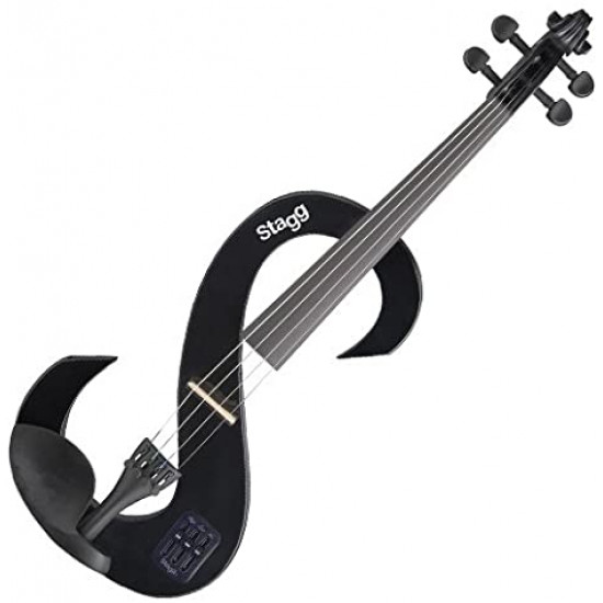 STAGG EVN 4/4 MBK Kit Violino Elettrico STAGG EVN 4/4 MBK Kit Violino Elettrico