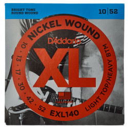 D'ADDARIO EXL140 Electric Guitar Strings 10-52 D'ADDARIO EXL140 Electric Guitar Strings 10-52