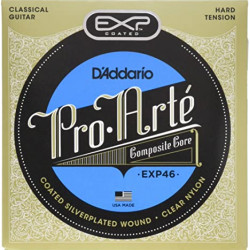 D'ADDARIO EXP46 CLASSIC GUITAR COATED STRINGS SET - HARD TENSION D'ADDARIO EXP46 CLASSIC GUITAR COATED STRINGS SET - HARD TENSION