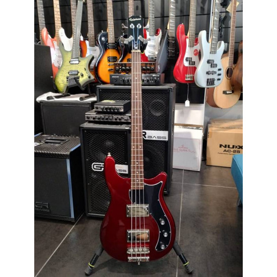 Epiphone Embassy Bass Sparkling Burgund 2nd Epiphone Embassy Bass Sparkling Burgund 2nd