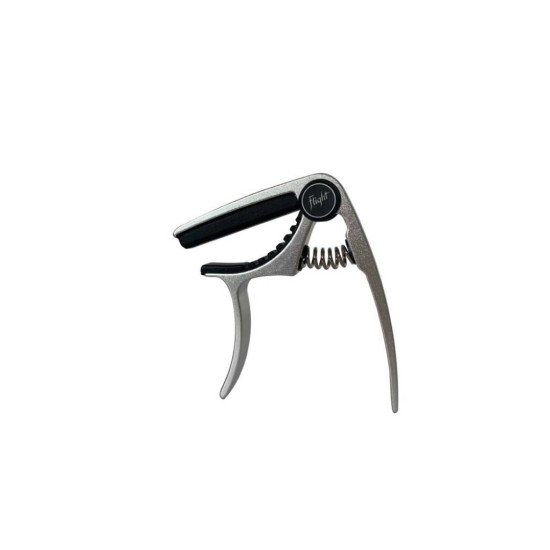 Flight Aluminium Ukulele Capo - Silver