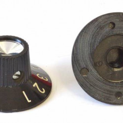 TAD FKBL - Manopola in plastica per amplificatore - Nera