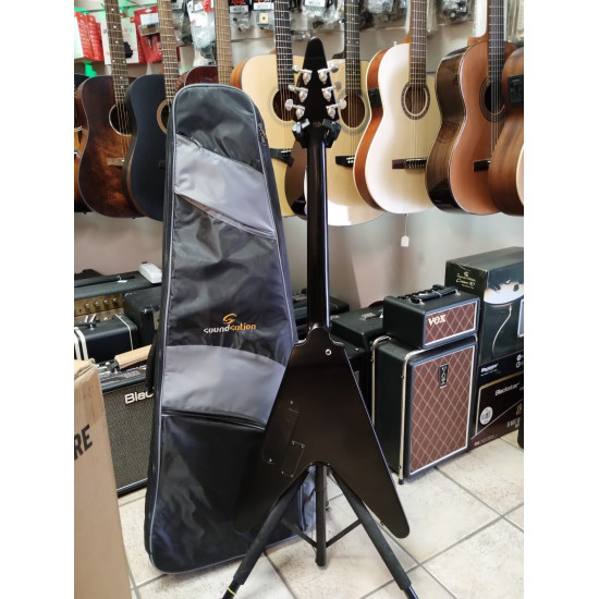 Epiphone Flying V Prophecy Black Aged Gloss w/Bag 2nd - SOLD! Epiphone Flying V Prophecy Black Aged Gloss w/Bag 2nd - SOLD!