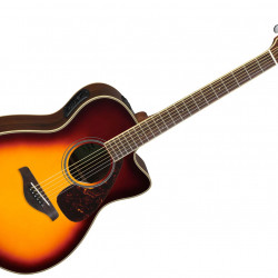 YAMAHA FSX830C ACOUSTIC ELECTRIFIED BROWN SUNBURST
