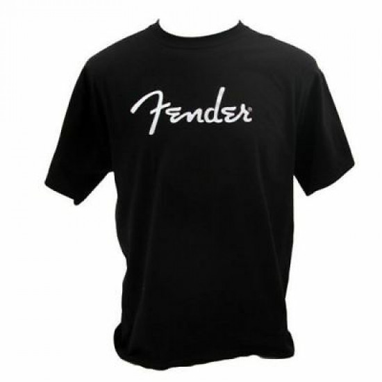 Fender T-Shirt Spaghetti Logo Men's Tee S