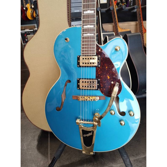 Gretsch G2410TG streamliner Ocean Tur w/bigsby, Case e Up grade 2nd