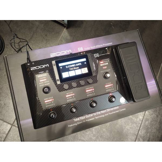 Zoom G6 Guitar Multi-Effects Processor 2nd Zoom G6 Guitar Multi-Effects Processor 2nd