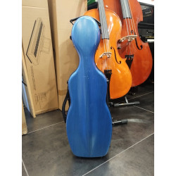 HIMA MUSIC GAO 1006VP Policarbonato Violin Case 4/4 - BLUE
