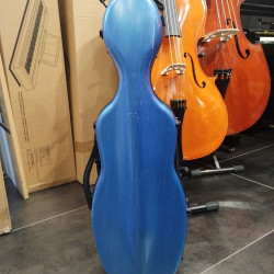 HIMA MUSIC GAO 1006VP Policarbonato Violin Case 4/4 - BLUE