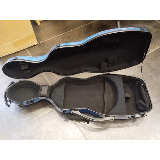 HIMA MUSIC GAO 1006VP Policarbonato Violin Case 4/4 - BLUE