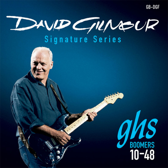 GHS Boomers GB-DGF David Gilmour Blue - set corde per chitarra elettrica 10-48
