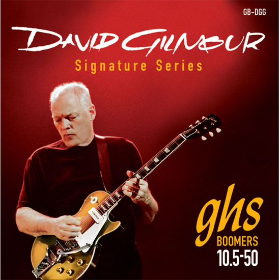GHS Boomers GB-DGG David Gilmour Red - Set corde chitarra elettrica 10.5-50