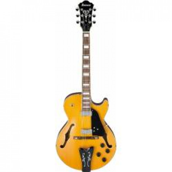 Ibanez GB10EM-AA George Benson Signature Hollow Body Antique Amber