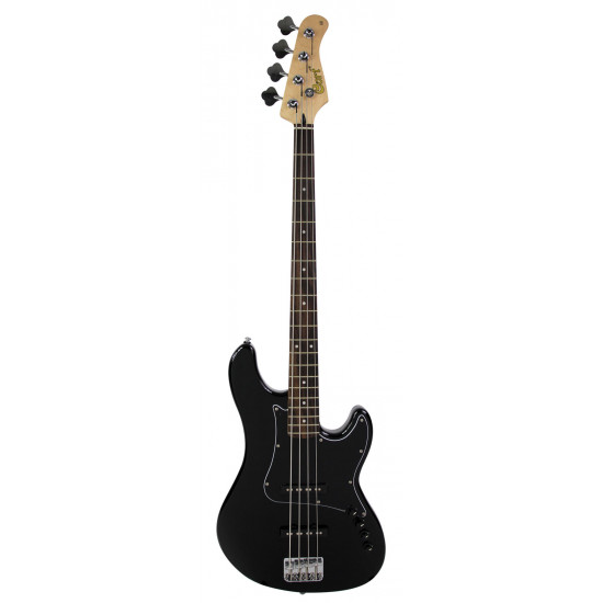 Cort GB34JJ Jazz Bass Style - Basso Elettrico 4 corde con circuitazione attiva - Black