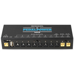 Gokko GK29 PEDALPOWER PLUS Pedalpower Plus - Alimentatore per pedali Gokko GK29 PEDALPOWER PLUS Pedalpower Plus - Alimentatore per pedali
