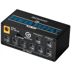 Gokko GK57 POWERSUPPLY MINI - Alimentatore per pedali effetto - Gokko GK57 POWERSUPPLY MINI - Alimentatore per pedali effetto -
