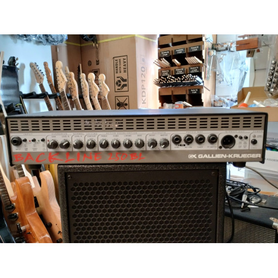 Gallien Krueger Backline 250 BL 2nd - Testata per basso made in USA - SOLD! Gallien Krueger Backline 250 BL 2nd - Testata per basso made in USA - SOLD!