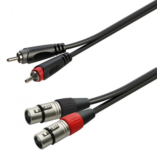 SOUNDSATION GO-LINK GL-2RCA2XF6 CAVO ADATTATORE RCA-XLR (female) - 6m