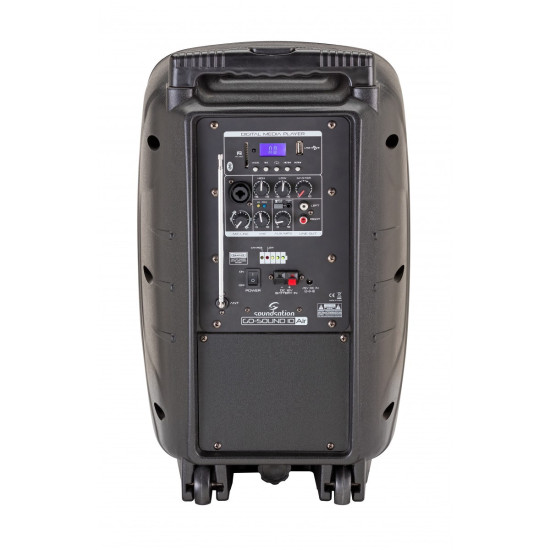 SOUNDSATION GO-SOUND 10AIR - PA TROLLEY A BATTERIA - MP3 BT MIC VHF APP CONTROL
