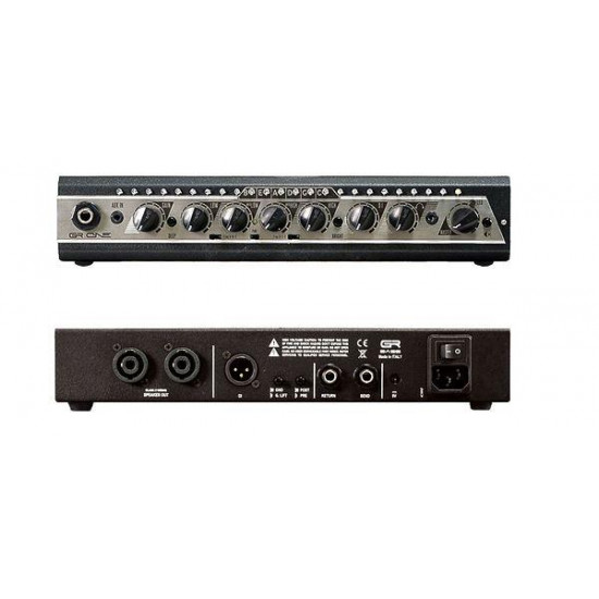 GRBass ONE 800 - Testata per basso - 800w - 4 Ohm GRBass ONE 800 - Testata per basso - 800w - 4 Ohm