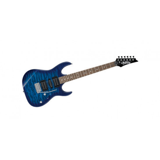 Ibanez GRX70QA-TBB GIO - Transparent Blue Burst