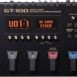 BOSS GT100 V2 GUITAR MULTI-EFFECTS