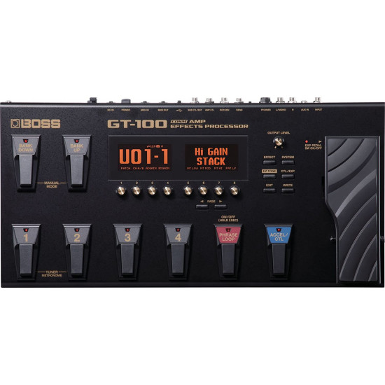 BOSS GT100 V2 GUITAR MULTI-EFFECTS