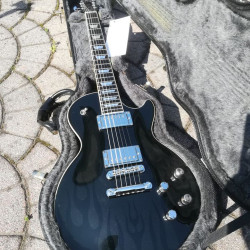 Gibson Les Paul GT 2006 Phantom Black Ghosted Flame Gibson Les Paul GT 2006 Phantom Black Ghosted Flame
