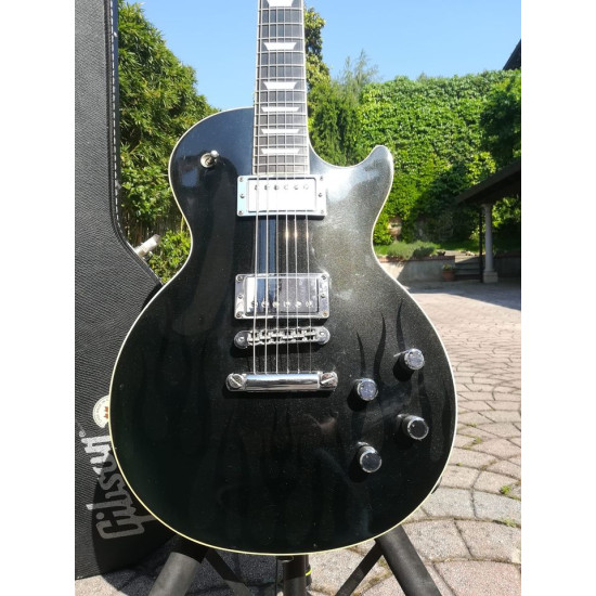 Gibson Les Paul GT 2006 Phantom Black Ghosted Flame